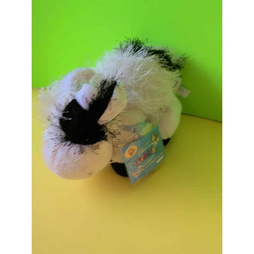 Ganz Webkinz Cow HM003 Black & White Plush With Sealed Code Unused Retired